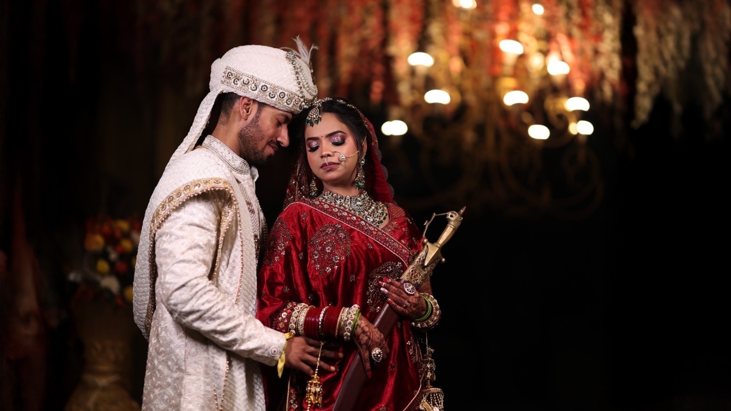 Wedding photo before editing by PhotoKrop